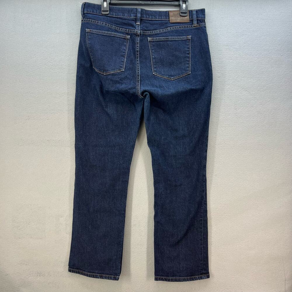 LRL Lauren Jeans Co Women's Size 10 Dark Blue Classic Straight Preppy Normcore - Picture 6 of 13